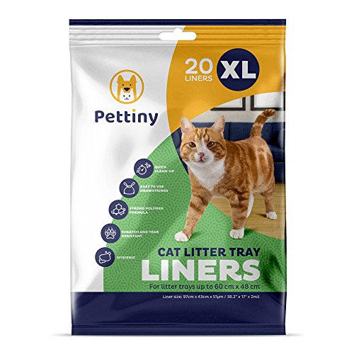 Pettiny Cat Litter Box Liners